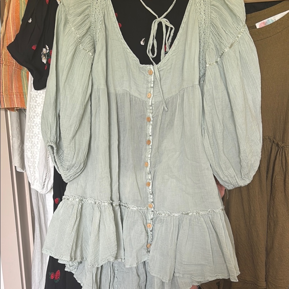 FreePeople backless tunic